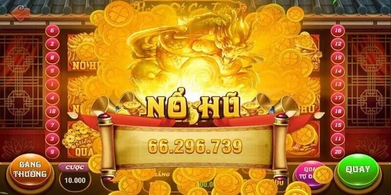 Sảnh nổ hũ PG với hàng trăm game quay hũ đình đám 